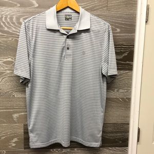 Izod three button short sleeve polo